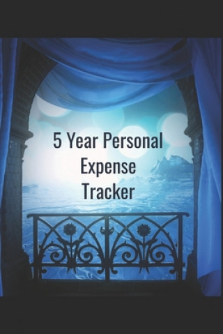 Kniha 5 Year Personal Expense Tracker Finance Trackers