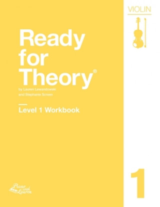 Książka Ready for Theory Level 1 Violin Workbook Stephanie Screen