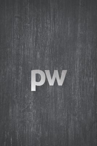 Книга pw: Das Passwortbuch - Platz für 162 Passwörter Martin Moller