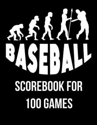 Könyv Baseball: Scorebook for 100 Games Michael Querns