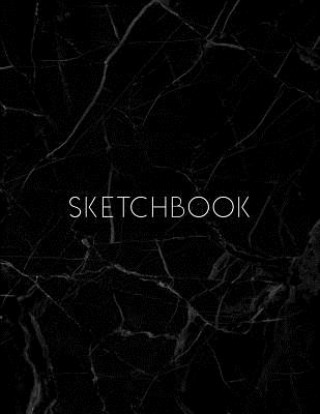 Książka Sketchbook: Marble cover, sketchbook for Drawing, Coloring, Sketching and Doodling, 8.5 x 11 110 pages Yeraldi Rusbel