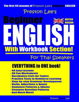 Carte Preston Lee's Beginner English With Workbook Section For Thai Speakers (British Version) Matthew Preston