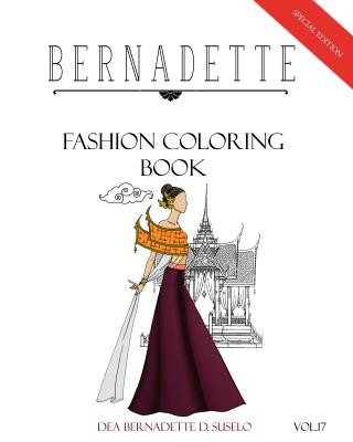 Book BERNADETTE Fashion Coloring Book: Architecture Inspired Outfits Dea Bernadette D. Suselo