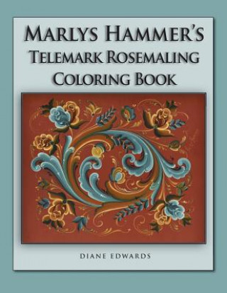 Book Marlys Hammer's Telemark Rosemaling Coloring Book Marlys Hammer