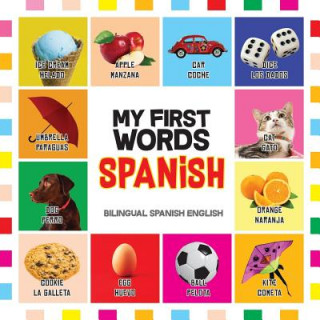 Kniha My First Words Spanish: Mis primeras palabras en Espa?ol - Bilingual children's books Spanish English, Spanish for Toddlers Felipe Fernandez