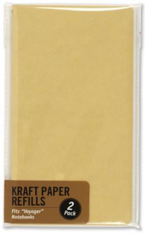 Knjiga Jrnl Voyager Refill Kraft Paper Inc Peter Pauper Press
