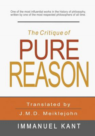 Книга The Critique of Pure Reason J. M. D. Meiklejohn