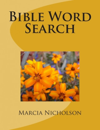 Knjiga Bible Word Search Marcia R. Nicholson