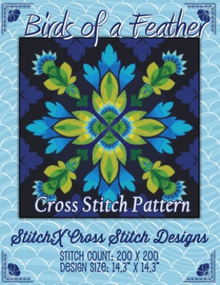 Kniha Birds of a Feather Cross Stitch Pattern Stitchx