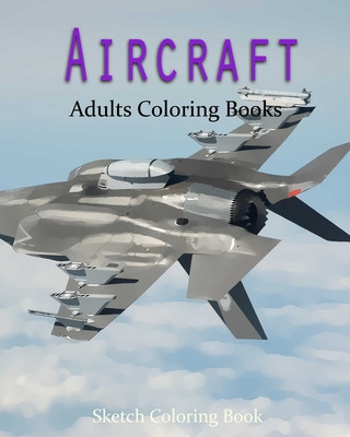 Książka AirCraft Coloring Book: Sketch Coloring Book Anthony Hutzler