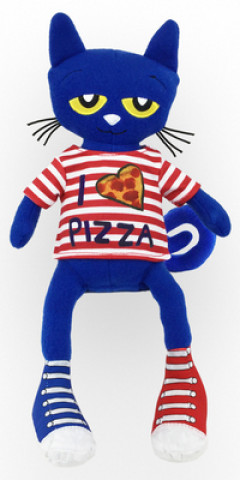 Książka Pete the Cat Pizza Party Doll James Dean