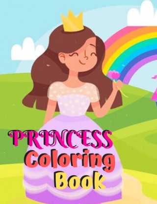 Könyv princess coloring book Coloring World