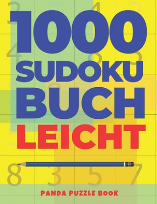 Knjiga 1000 Sudoku Buch Leicht: Logikspiele Für Erwachsene Panda Puzzle Book