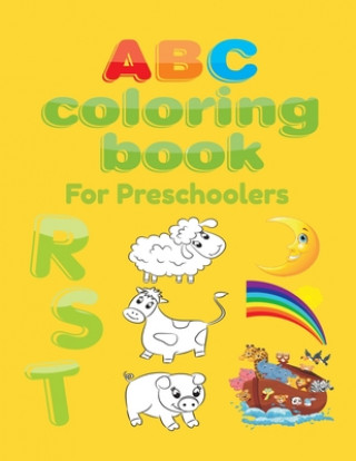 Książka ABC Coloring Book For Preschoolers: Big Preschool Workbook abc coloring book for kids, Ages 3 - 5, Colors, Shapes, Numbers 1-10, Alphabet, Pre-Writing Abc Letter Coloring Book Publishing