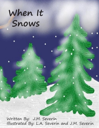 Knjiga When It Snows L. a. Severin