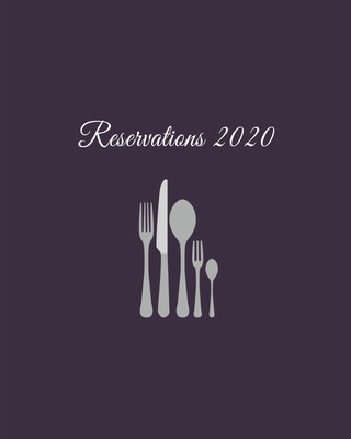 Βιβλίο Reservations 2020: Reservation Book for restaurants, bistros and hotels - 370 pages - 1 day=1 page Creation Collectif