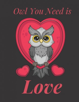 Książka Owl You Need Is Love: Cute Adult Coloring Books for Couples Heartfelt Journals