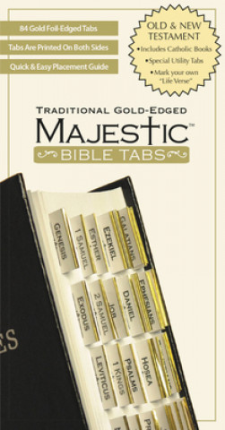 Kniha Majestic Traditional Gold-Edged Tabs Ellie Claire