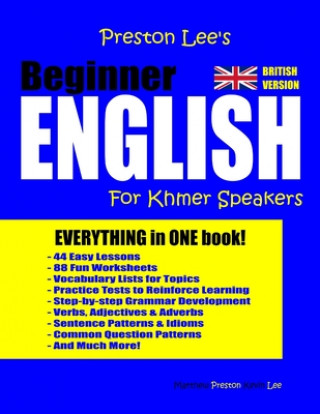 Knjiga Preston Lee's Beginner English For Khmer Speakers (British) Matthew Preston