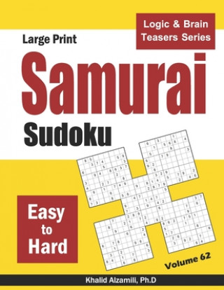 Kniha Large Print Samurai Sudoku Khalid Alzamili