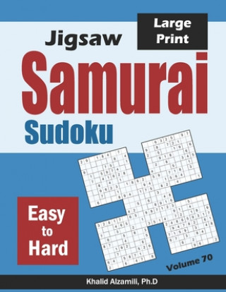 Kniha Jigsaw Samurai Sudoku Khalid Alzamili