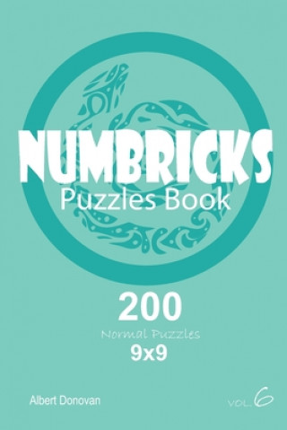 Kniha Numbricks - 200 Normal Puzzles 9x9 (Volume 6) Albert Donovan