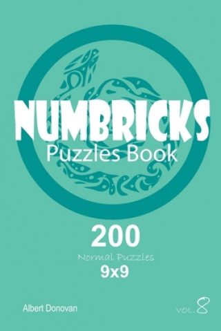 Carte Numbricks - 200 Normal Puzzles 9x9 (Volume 8) Albert Donovan