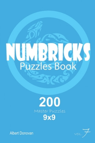 Книга Numbricks - 200 Master Puzzles 9x9 (Volume 7) Albert Donovan