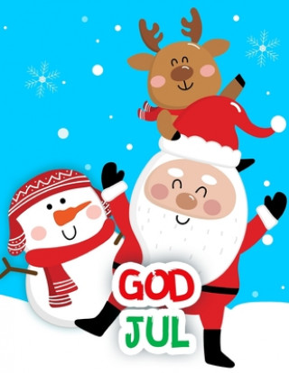 Boek God Jul: Farge bok Holz Books