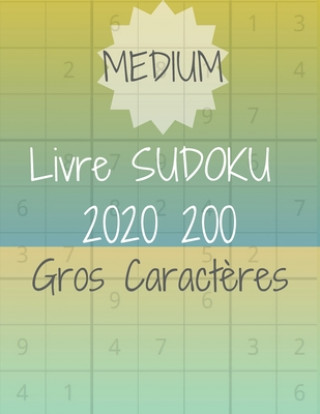 Книга Livre Sudoku: 2020 200 Medium Jeuxkateny Publishing