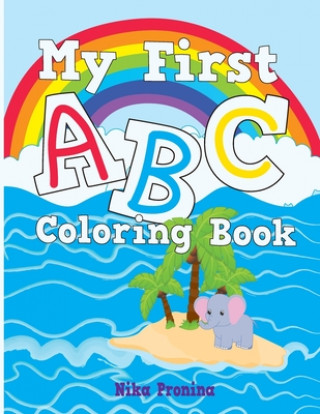 Knjiga My First ABC Coloring Book Nika Pronina