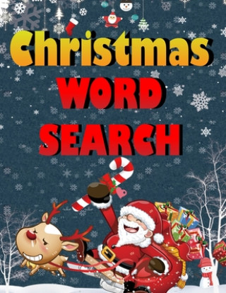 Книга Christmas word search.: Easy Large Print Puzzle Book for Adults, Kids & Everyone for the 25 Days of Christmas. Blue Moon Press House