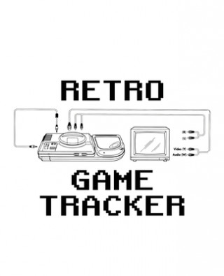 Kniha Retro Game Tracker Teecee Design Studio
