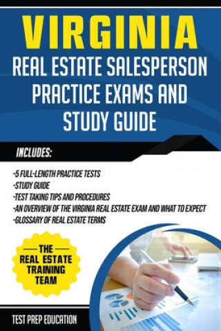 Książka Virginia Real Estate Salesperson Practice Exams and Study Guide The Real Estate Training Team