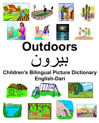 Książka English-Dari Outdoors Children's Bilingual Picture Dictionary Richard Carlson