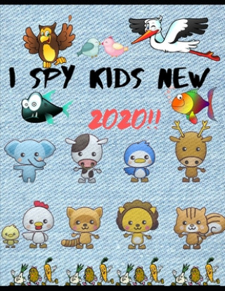 Kniha I Spy Kids New 2020: Fun game for " Age 2-5 " Sam Jo