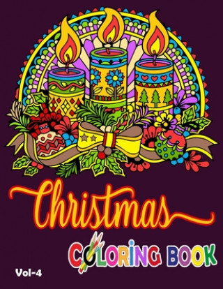 Livre Christmas Coloring Book: A Cute Coloring Book with 50 Christmas Coloring Pages Fun, Easy, and Relaxing Designs for Kids. Christmas Coloring Boo Fatema Coloring Book