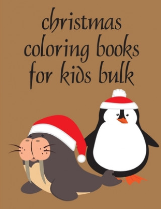 Carte Christmas Coloring Books For Kids Bulk: Super Cute Kawaii Animals Coloring Pages J. K. Mimo