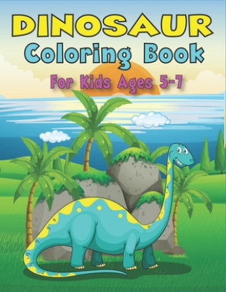Carte Dinosaur Coloring Book for Kids Ages 5-7: A Fantastic Dinosaur Coloring Activity Book, Unique Gift For Boys, Girls, Toddlers & Preschoolers who love f Trendy Press
