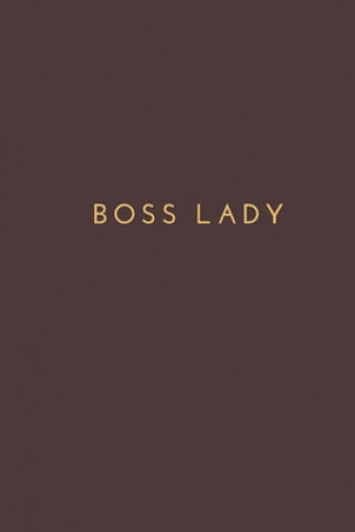 Kniha Boss Lady: office note, gift for boss lady Lazzy Inspirations