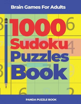 Kniha Brain Games For Adults - 1000 Sudoku Puzzles Book: Brain Teaser Puzzles Panda Puzzle Book