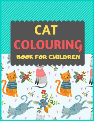 Książka Cat Colouring Book For Children: Cat coloring book for kids & toddlers -Cat coloring books for preschooler-coloring book for boys, girls, fun activity Dipas Press