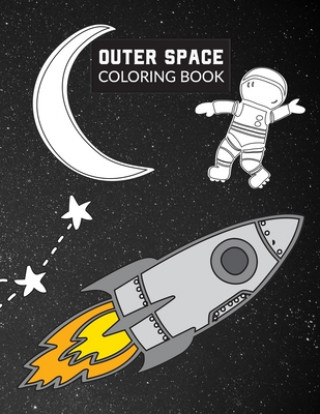Knjiga Outer Space Coloring Book Magnolia Publishing
