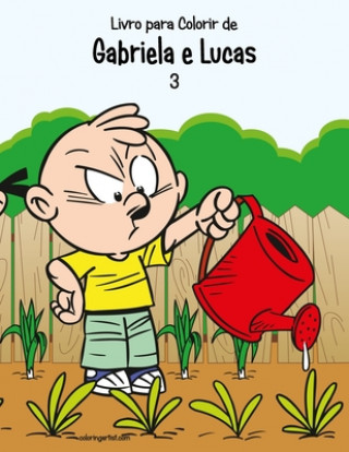 Buch Livro para Colorir de Gabriela e Lucas 3 Nick Snels