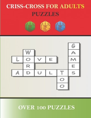 Libro Criss-Cross For Adults Puzzles Yatsar Company LLC