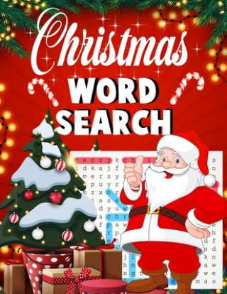 Carte Christmas word search.: Easy Large Print word search Puzzle Book for Adults, Kids & Everyone for the 25 Days of Christmas. Blue Moon Press House