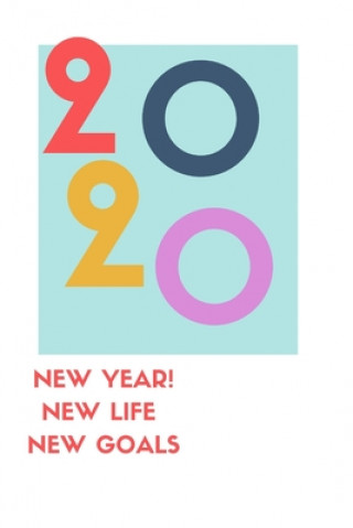 Knjiga 2020 new year new life New Goals