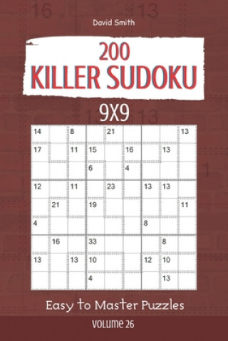 Książka Killer Sudoku - 200 Easy to Master Puzzles 9x9 vol.26 David Smith