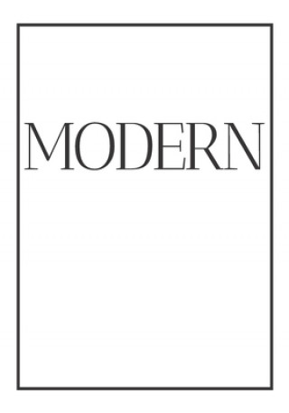 Βιβλίο Modern: A decorative book for coffee tables, bookshelves and end tables: Stack style decor books to add home decor to bedrooms Contemporary Interior Design