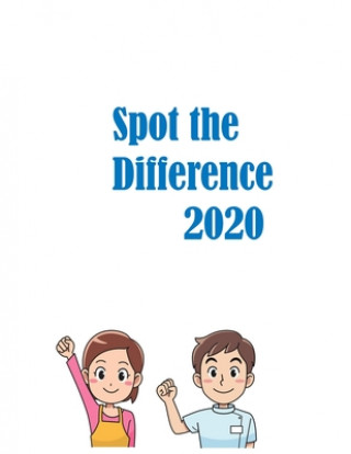 Carte Spot the Difference 2020: Find The Hidden Difference Between Two Pictures and finding them helps your child to develop a range of skills includi Artbc Massoudi